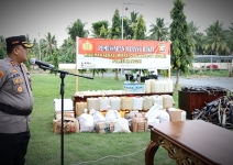 Ratusan Unit Knalpot Brong Dihancurkan
