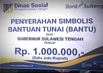 Berikut Jadwal Penyaluran Bantuan Uang Tunai ke 739 Keluarga Di Banggai
