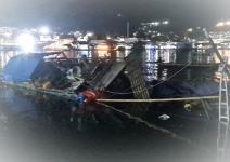 Tabung Gas Meledak Kapal Asal Taliabu Karam di Teluk Lalong