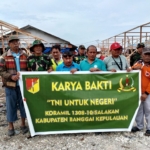 Koramil 1308-10/Salakan Karya Bhakti Bersama Forkopincam Tinangkung