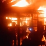 Api Lahap Rumah Warga di Banggai Laut
