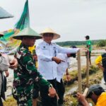 Launching Percepatan Penanaman Padi Aspirasi Dinas TPHP Banggai dan TNI