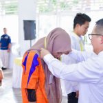 Bupati Banggai Lepas Peserta Pelatihan Tenaga Kerja Pengelasan