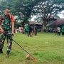 Koramil 06/Lamala Karya Bakti di Lapangan Kaliwari