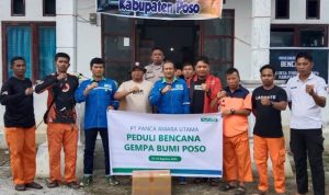 PAU PEDULI GEMPA DI POSO