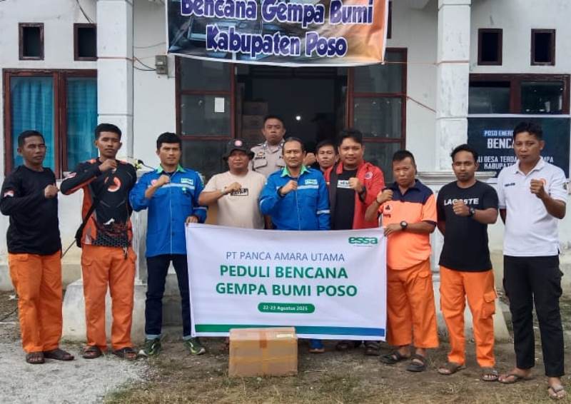 PAU PEDULI GEMPA DI POSO