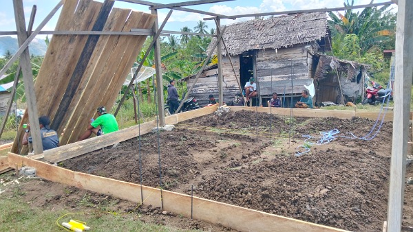 Bantuan Rumah Layak Huni Satgas TMMD 126