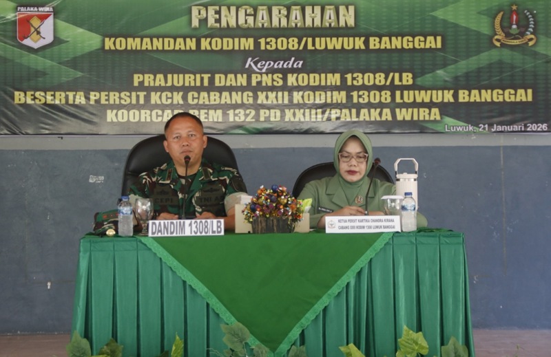 Dandim 1308/LB Letkol Inf Cepi Kartiwa