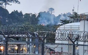 Kebakaran Lahan di Batui Dekati Areal Objek Vital Pertamina EP DMF
