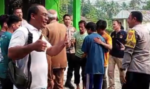 Polisi Mediasi Sengketa Lahan Warga Pedalaman di Banggai, Kedua Belah Pihak Sepakat Berdamai
