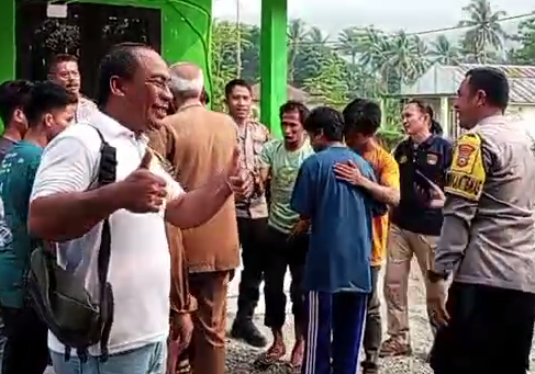 Polisi Mediasi Sengketa Lahan Warga Pedalaman di Banggai, Kedua Belah Pihak Sepakat Berdamai