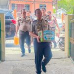 Semarak HUT ke-75 Humas Polri Kapolresta Banggai Santuni Panti Asuhan