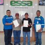 PT PAU Fasilitasi Warga Lokal Pelatihan Scaffolder dan Rigger Tersertifikasi