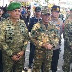 Gubernur Anwar Hafid Pimpin Upacara Bakti TNI AD se-Sulawesi Tengah di Banggai